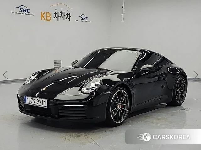 Porsche 911(992) 2023 Черный из Кореи, фото 3