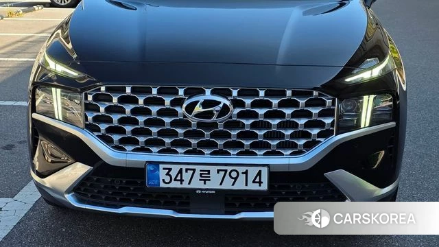 Hyundai The New Santa Fe 2020 Черный из Кореи, фото 5