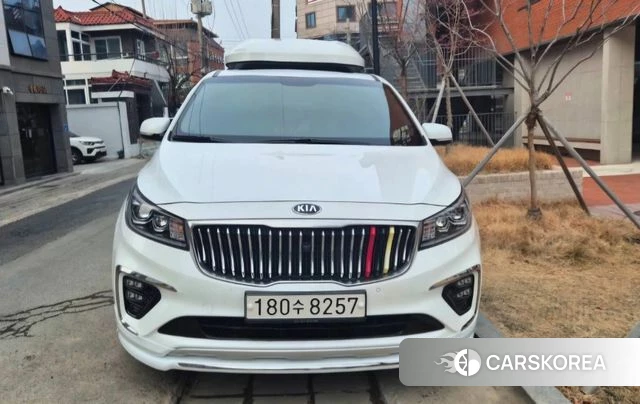 Kia The New Carnival 2019 Белый из Кореи, фото 3