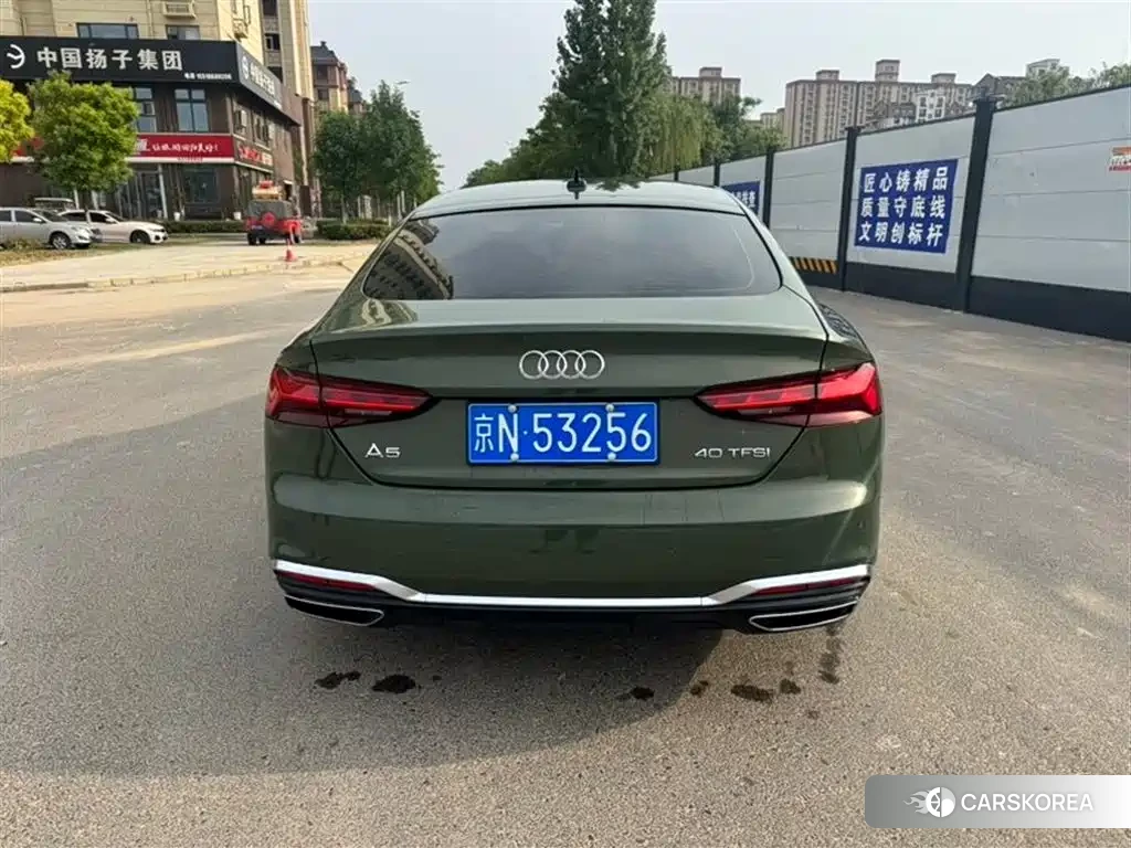 Audi A5 2023 Зеленый из Китая, фото 3