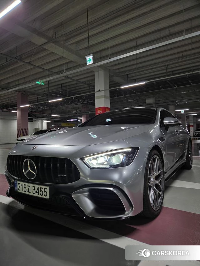 Mercedes-Benz AMG GT 2021 Черный из Кореи, фото 3