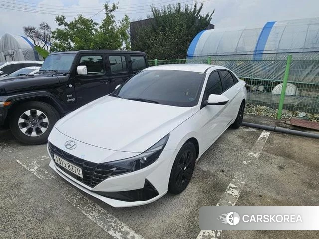 Hyundai Avante (CN7) 2023 Белый из Кореи, фото 3