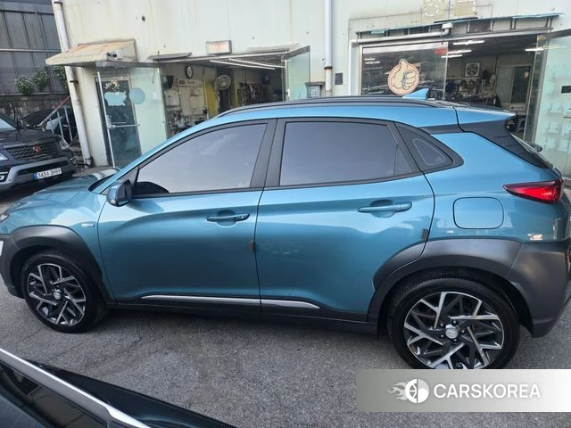 Hyundai Kona Hybrid 2019 Синий нефрит из Кореи, фото 6