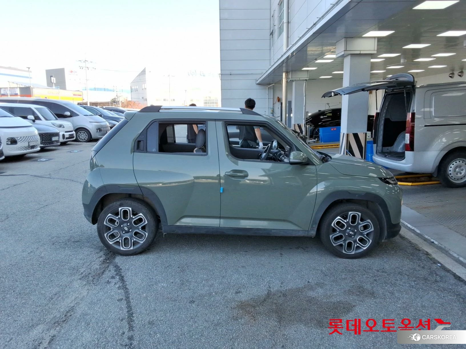 Hyundai Casper 2023 Tomboy Khaki из Кореи, фото 6