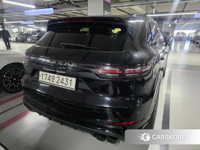 Porsche Cayenne (PO536) 2020 Черный из Кореи, фото 3