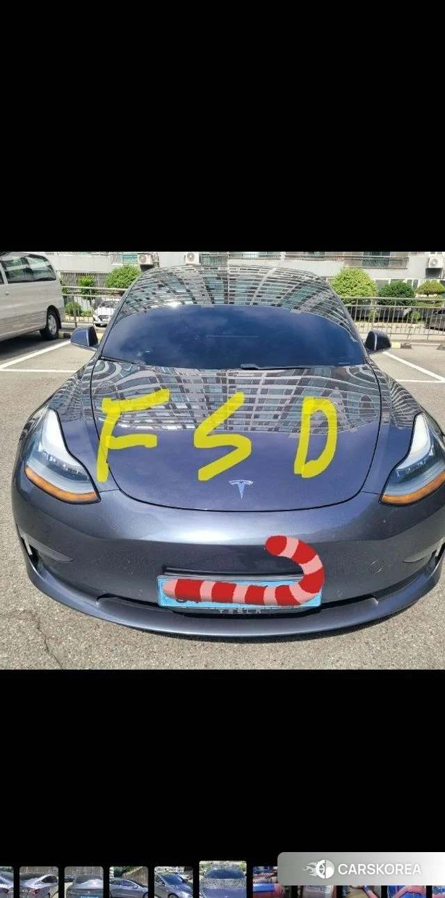 Tesla Model 3 2020 Серый из Кореи, фото 3