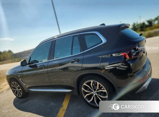 BMW X3 (G01) 2022 Черный из Кореи, фото 3