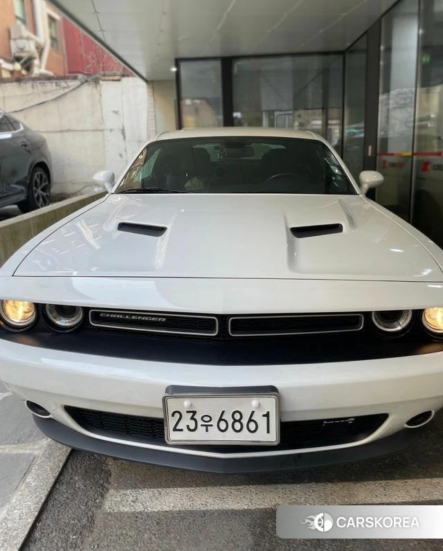 Dodge Challenger 2019 Белый из Кореи, фото 3