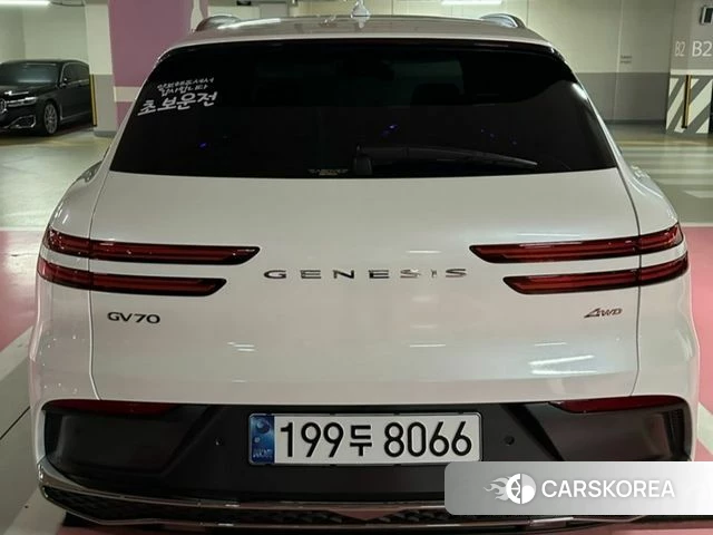 Genesis GV70 2024 Белый из Кореи, фото 3