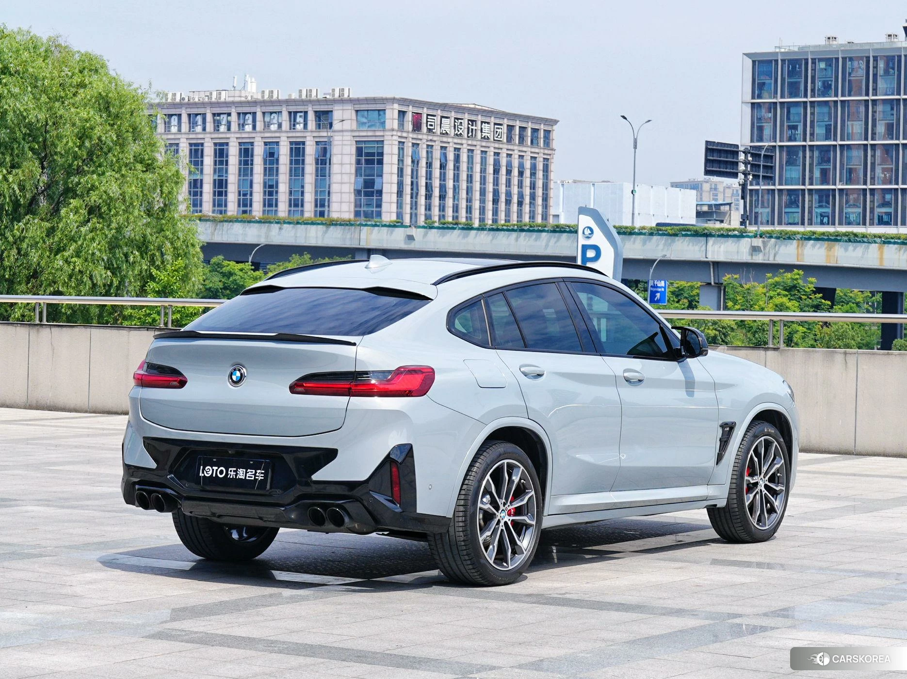 BMW X4 2021 Серебристо-серый из Китая, фото 6