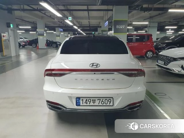 Hyundai The New Grandeur IG Hybrid 2022 Белый из Кореи, фото 6