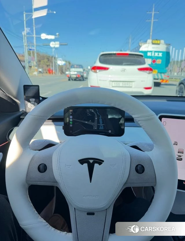 Tesla Model 3 2021 Серебряный из Кореи, фото 3