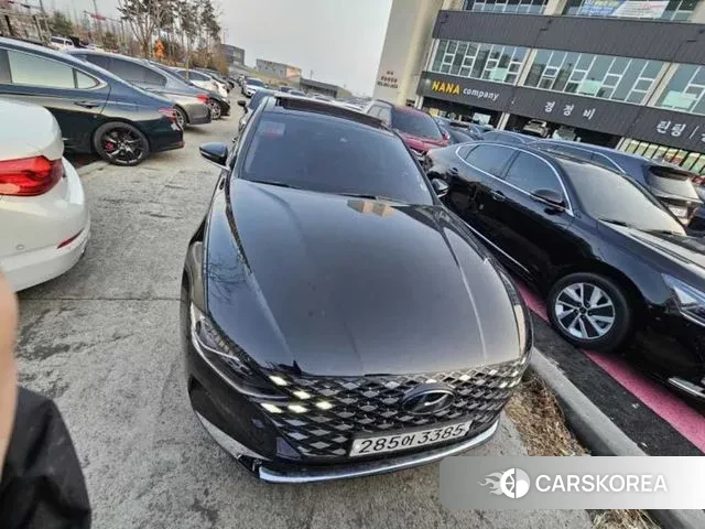 Hyundai The New Grandeur IG 2021 Черный из Кореи, фото 3