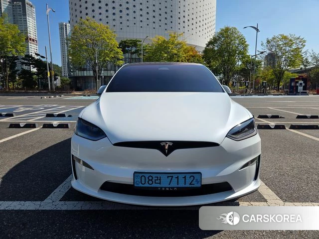 Tesla Model X 2023 Белый из Кореи, фото 5
