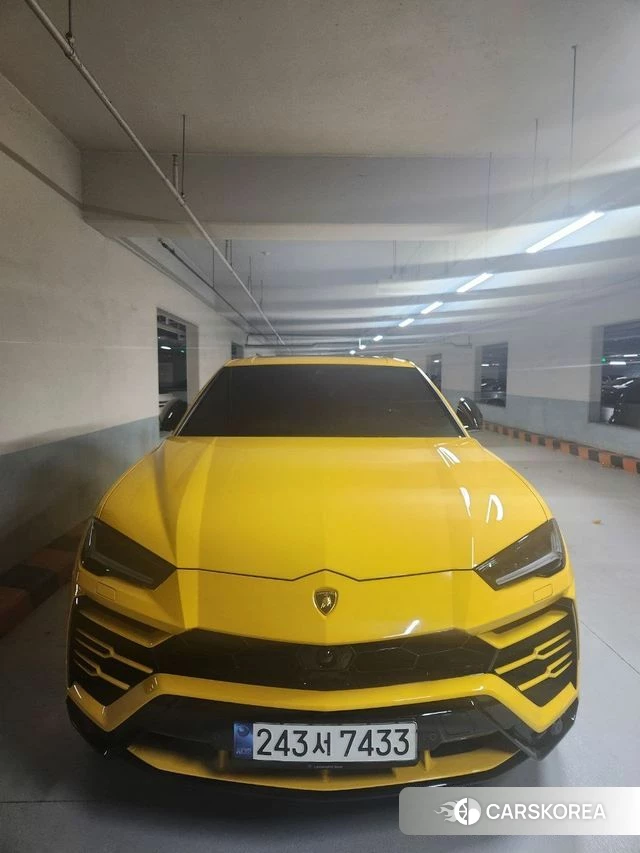 Lamborghini Urus 2021 Желтый из Кореи, фото 5