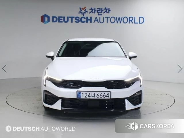 Kia The New K5 3rd generation 2024 Белый из Кореи, фото 3