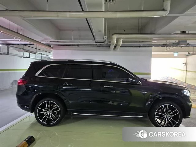 Mercedes-Benz GLS - Class X167 2024 Темно-зеленый из Кореи, фото 3
