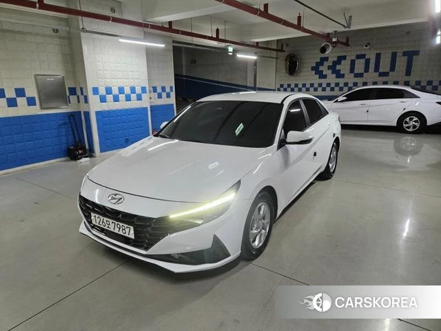 Hyundai Avante (CN7) 2021 Белый из Кореи, фото 6
