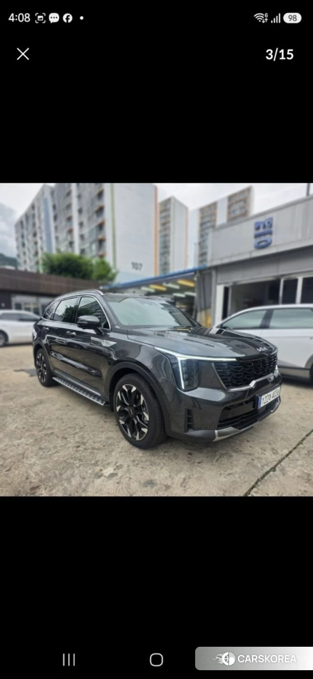 Kia The New Sorento 4th Generation 2025 Серый из Кореи, фото 5