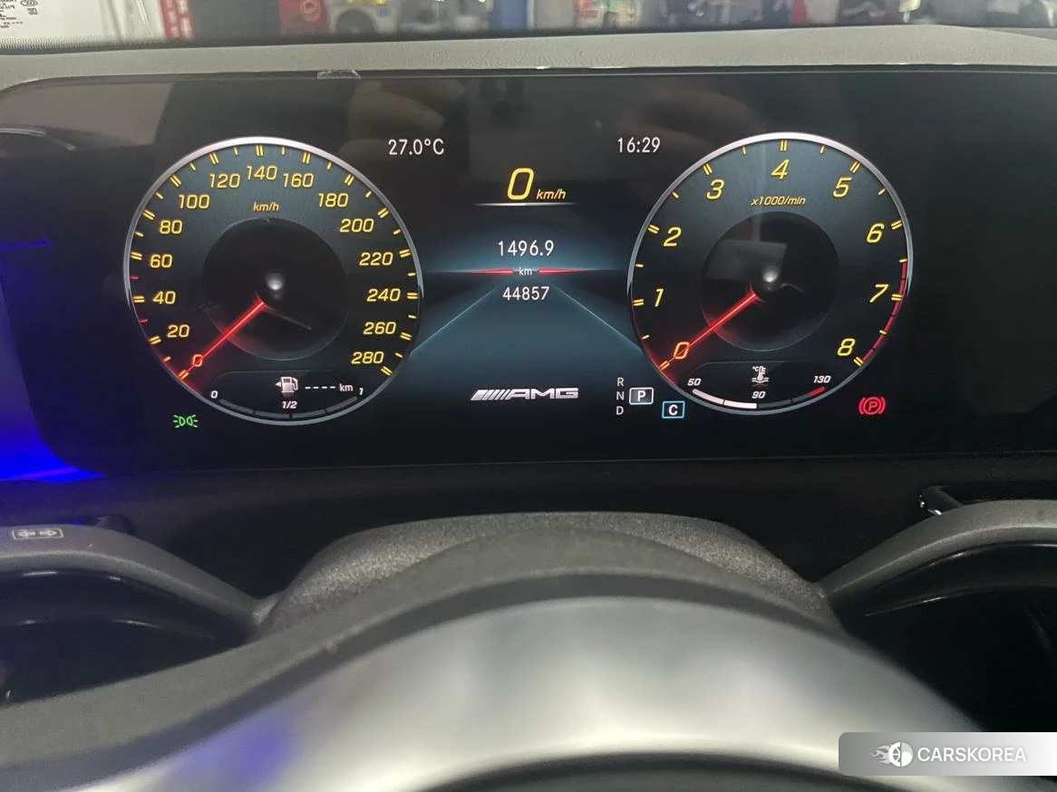 Mercedes-Benz AMG A-Class 2021 Серебристо-серый из Китая, фото 3