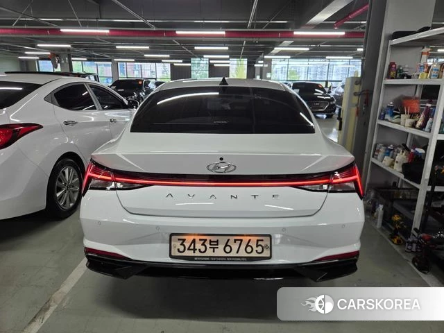 Hyundai Avante (CN7) 2020 Белый из Кореи, фото 4