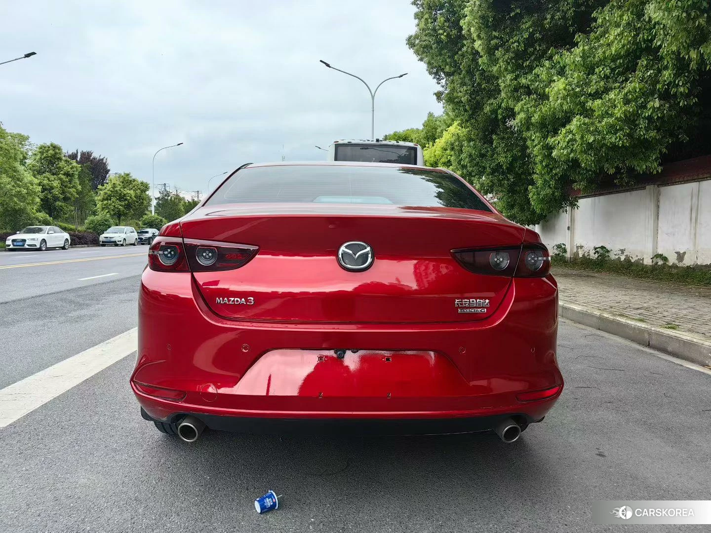 Mazda 3 2021 Красный из Китая, фото 3