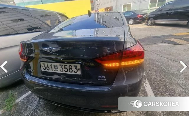 Genesis G80 2019 Серый из Кореи, фото 3