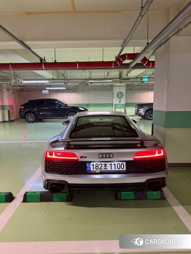 Audi R8 (4S) 2021 Белый из Кореи, фото 3