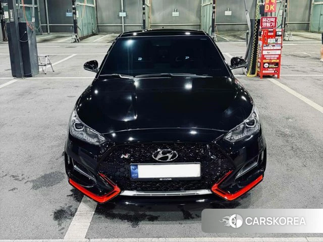 Hyundai Veloster (JS) 2021 Черный из Кореи, фото 3
