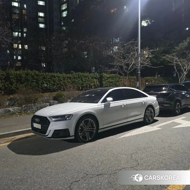 Audi S8 (D5) 2021 Белый из Кореи, фото 3