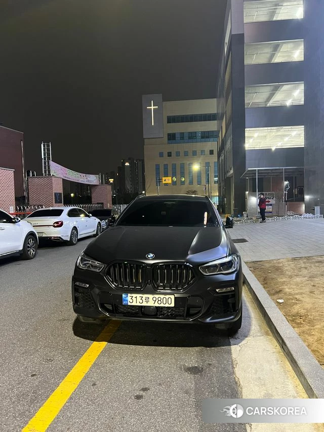 BMW X6 (G06) 2021 Черный из Кореи, фото 3