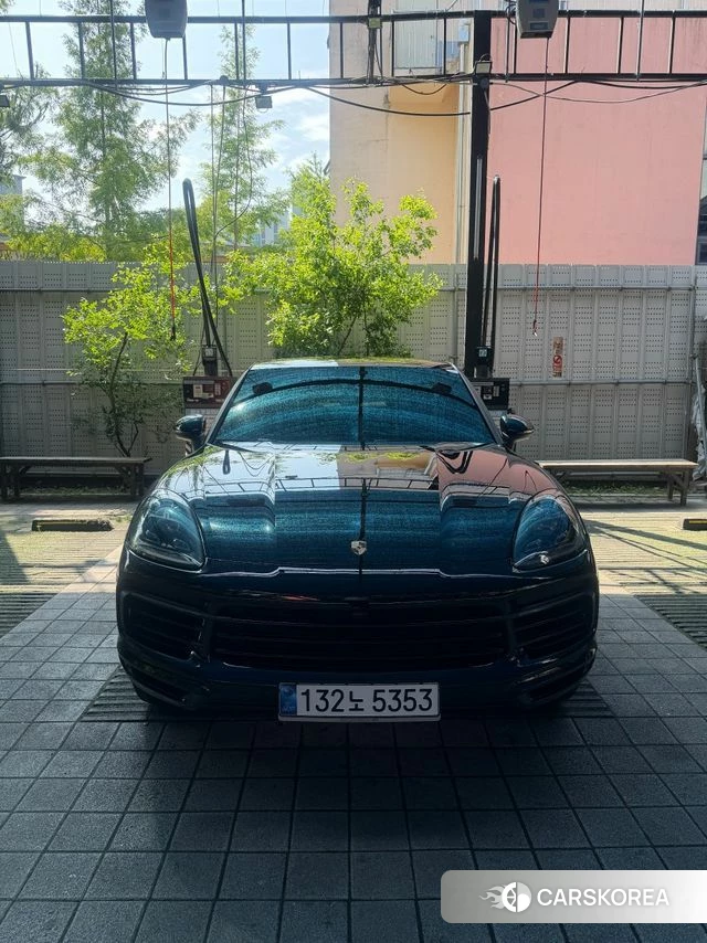 Porsche Cayenne (PO536) 2020 Черный из Кореи, фото 4