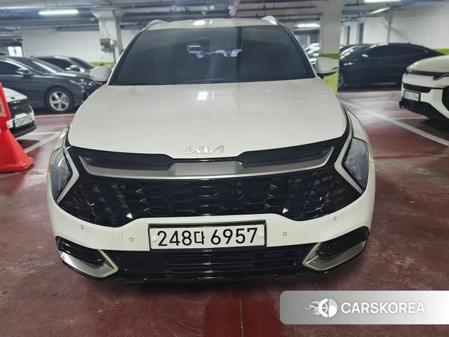 Kia Sportage 5th Generation Hybrid 2022 Белый двухцветный из Кореи, фото 3