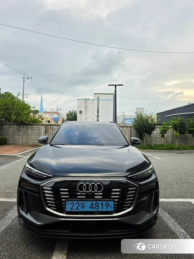 Audi Q6 e-Tron (GF) 2025 Черный из Кореи, фото 6