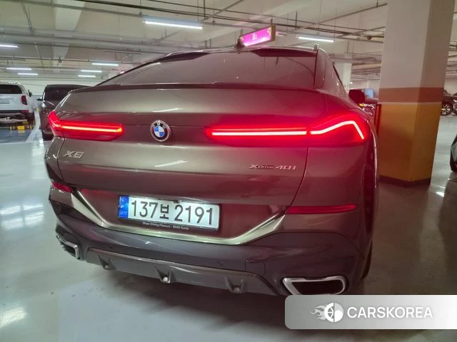BMW X6 (G06) 2022 Серебристо-серый из Кореи, фото 5