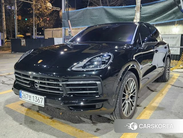 Porsche Cayenne (PO536) 2023 Черный из Кореи, фото 3