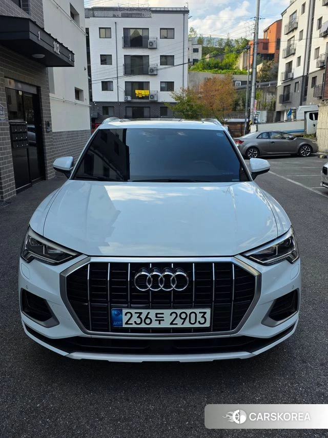 Audi Q3 (F3) 2020 Белый из Кореи, фото 3