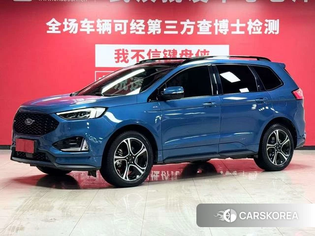 Ford Edge 2021 Синий из Китая, фото 3