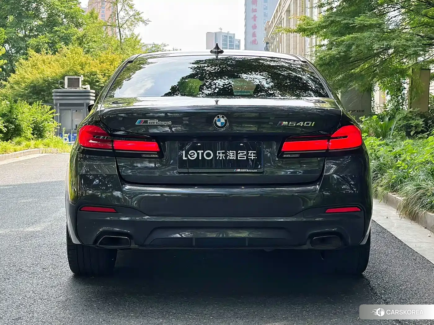 BMW 5 series 2023 Черный из Китая, фото 3