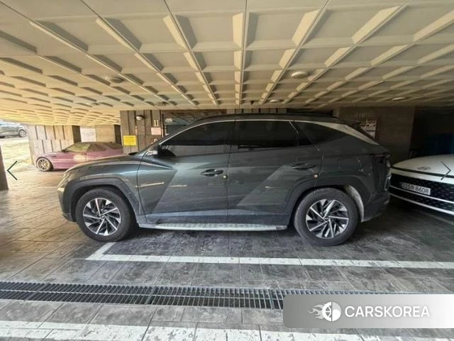 Hyundai Tucson Hybrid (NX4) 2023 Серый из Кореи, фото 3