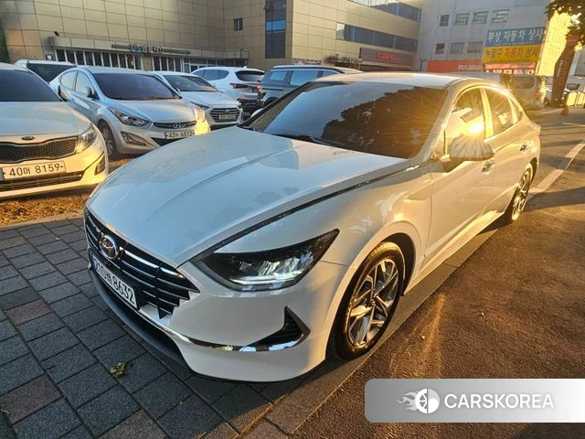 Hyundai Sonata (DN8) 2021 Белый из Кореи, фото 5