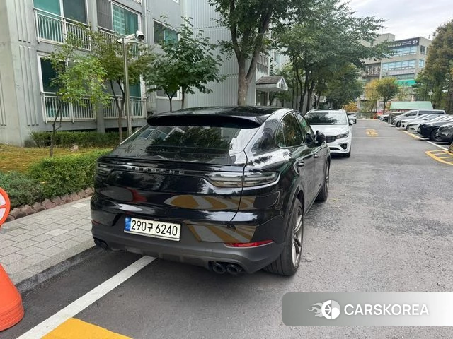 Porsche Cayenne (PO536) 2021 Черный из Кореи, фото 3