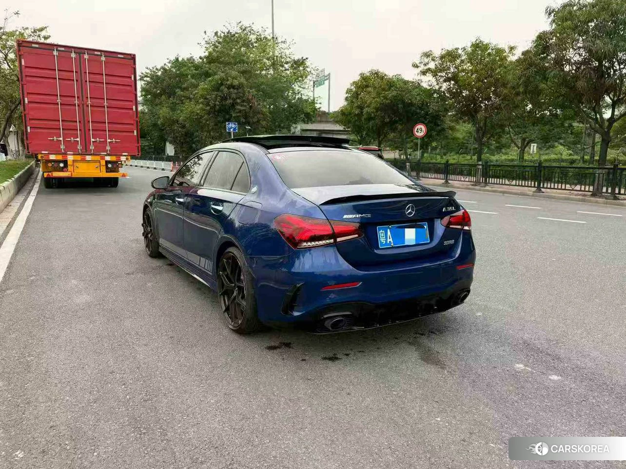 Mercedes-Benz AMG A-Class 2020 Синий из Китая, фото 3
