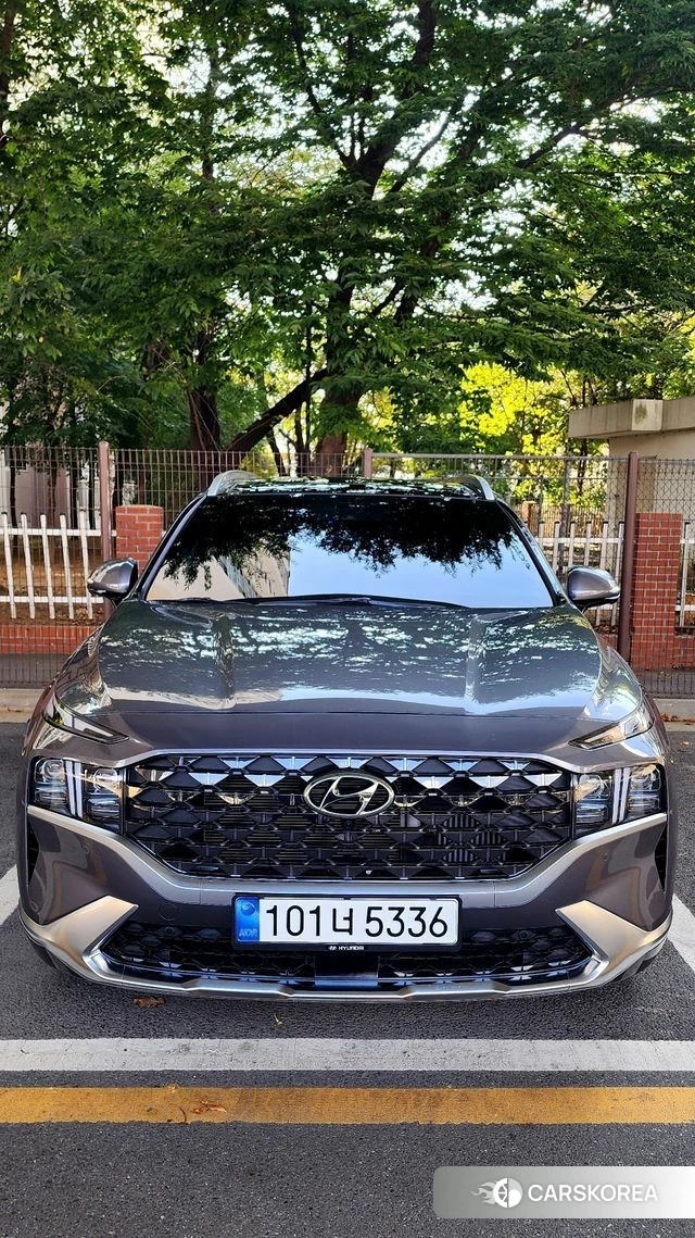 Hyundai The New Santa Fe 2020 Серый из Кореи, фото 6