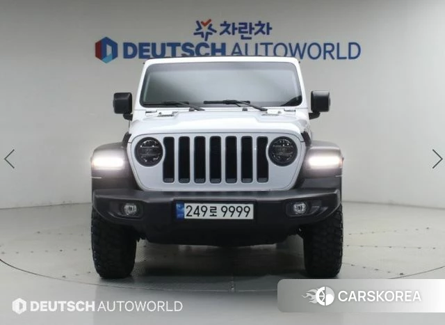 Jeep Wrangler (JL) 2022 Белый из Кореи, фото 3