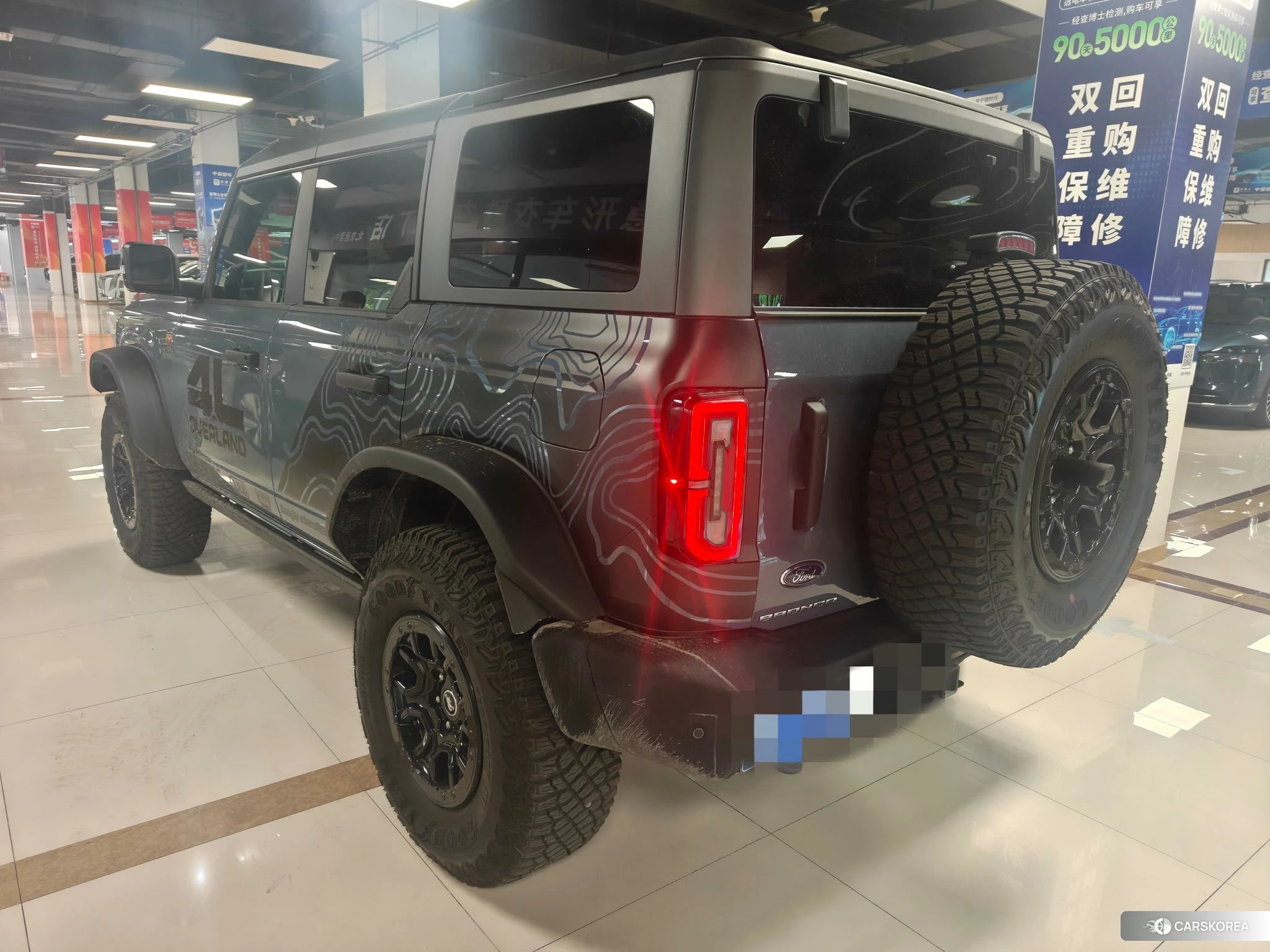 Ford Bronco 2024 Синий из Китая, фото 4