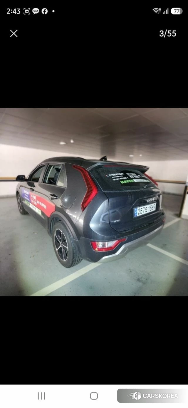 Kia Di Ol Nu Niro 2024 Серый из Кореи, фото 4