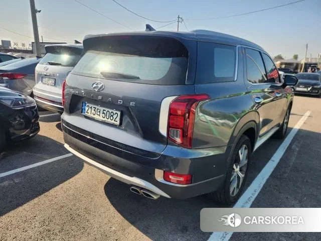 Hyundai Palisade 2021 Серебристо-серый из Кореи, фото 3