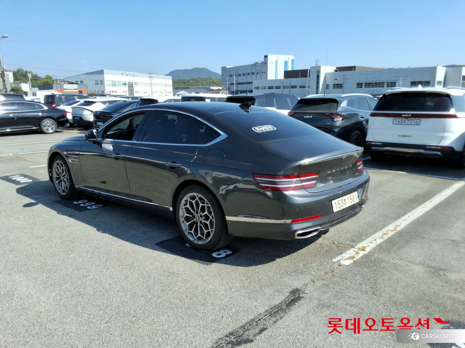 Hyundai G80 2022 Makalu Grey из Кореи, фото 6