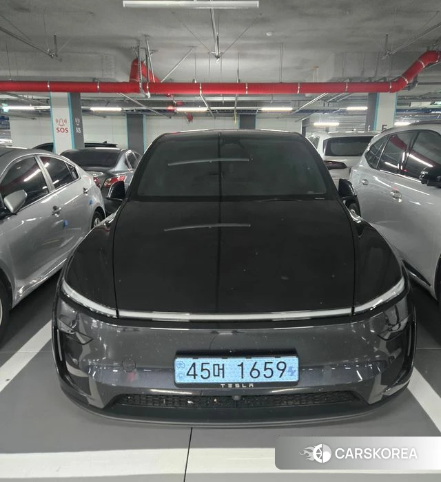 Tesla Model Y 2025 Серый из Кореи, фото 6